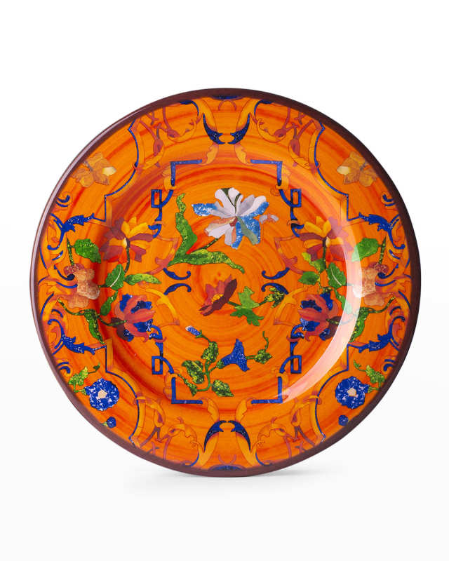 Pancale Orange Dinner Plate